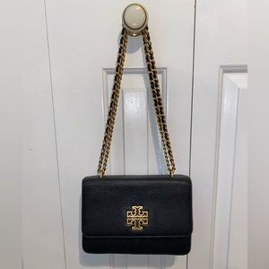 Tory Burch Black Britten Shoulder Bag
